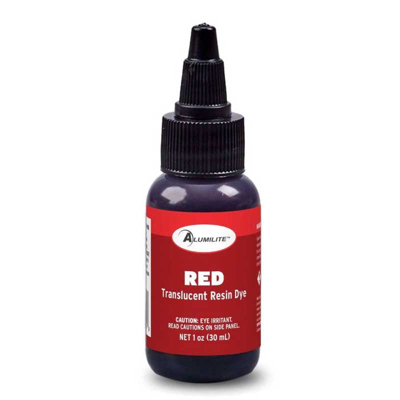 Alumilite Translucent Red Liquid Epoxy Dye (1oz) image 0