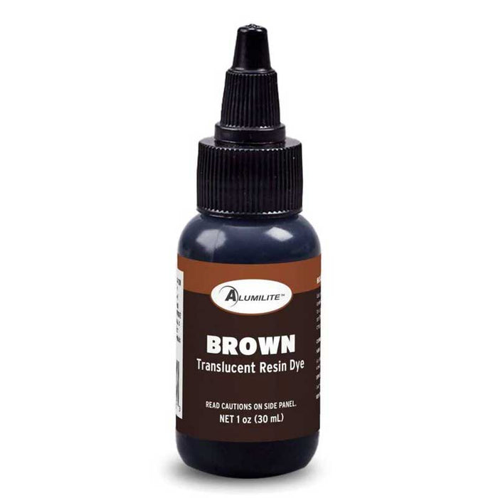 Alumilite Translucent Brown Liquid Epoxy Dye (1oz) image 0