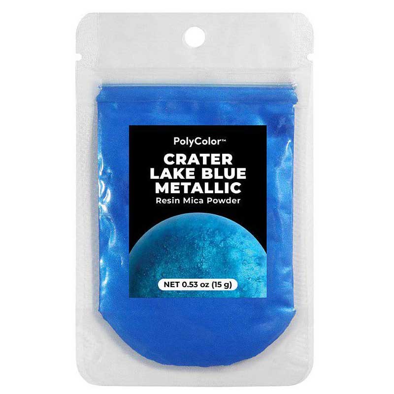 Alumilite Crater Lake Blue Metallic Pigment Powder (15g) image 0