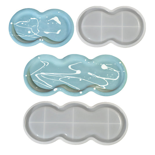 Double Oval Silicone Mould image 1
