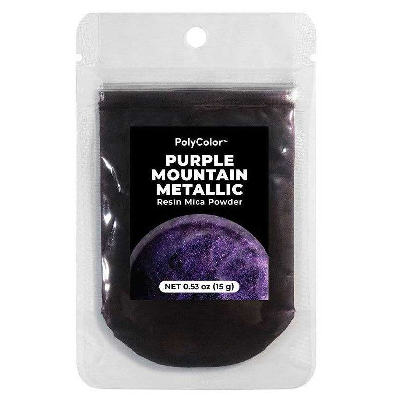 Alumilite Purple Mountain Metallic Pigment Powder (15g) image 0
