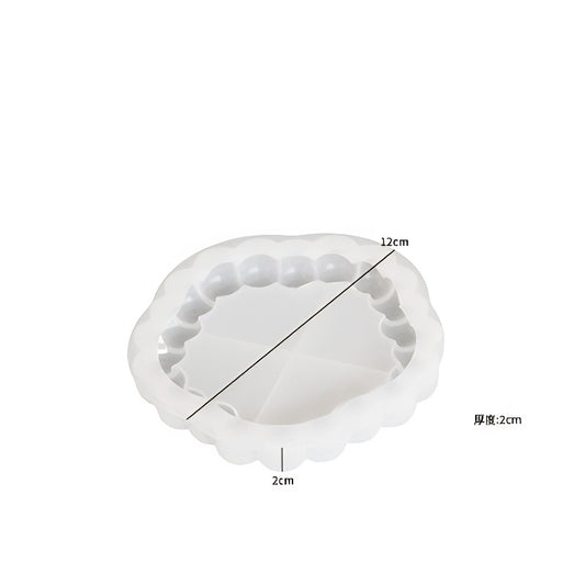Round Jewellery Tray Silicone Mould image 1