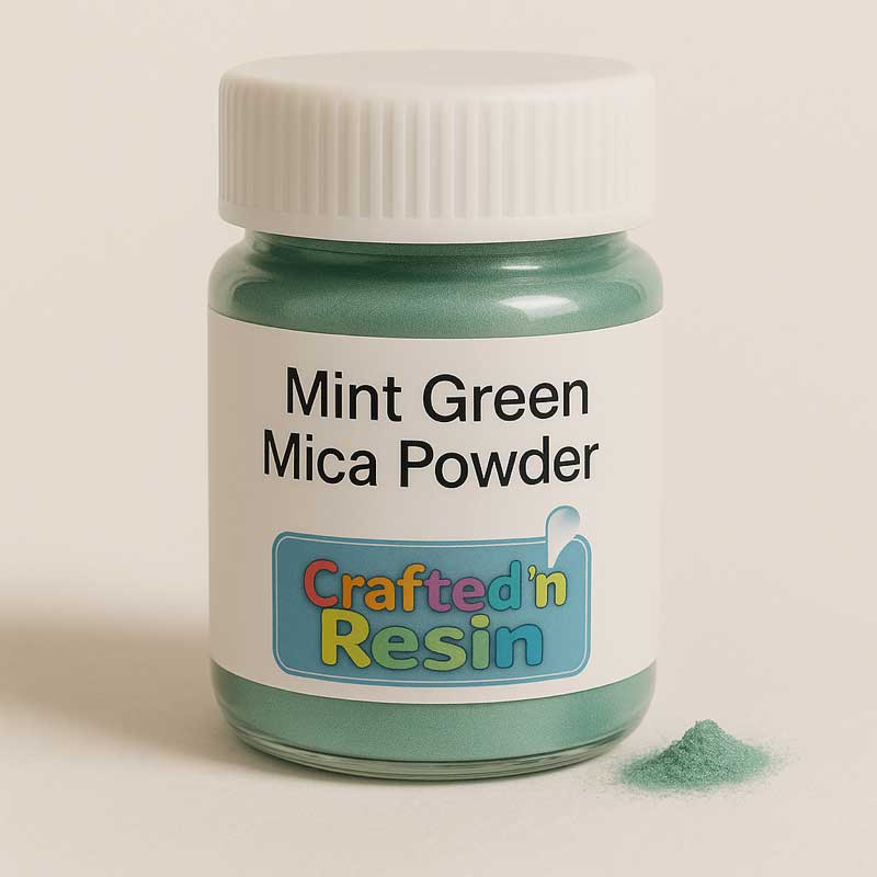 Mint Green Mica Powder image 0