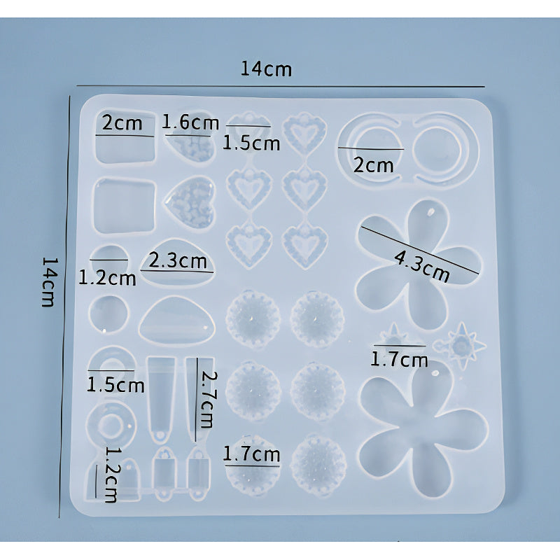 Decorative Multi-Shape Casting Silicone Mould image 4