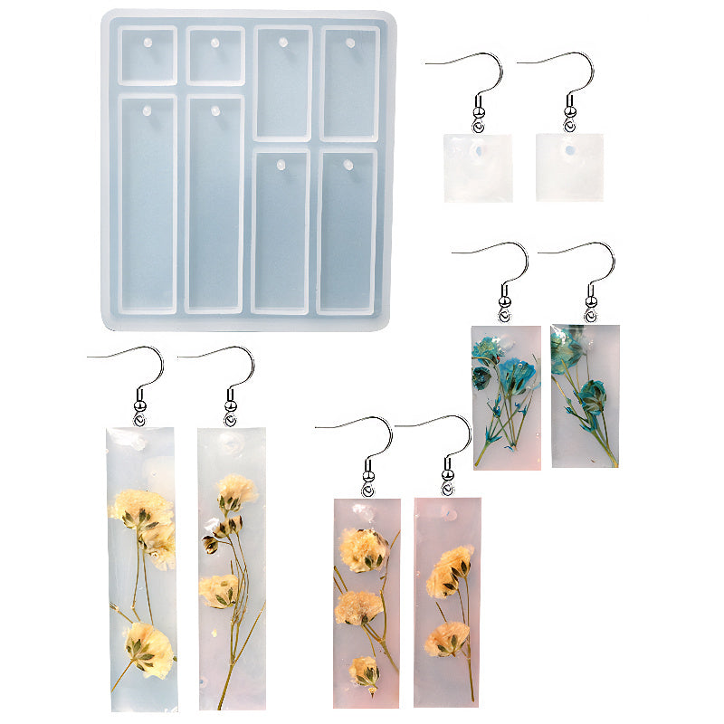 Rectangular Jewellery Silicone Mould image 2