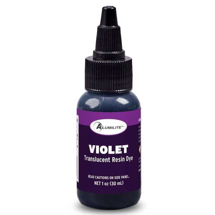Alumilite Translucent Violet Liquid Epoxy Dye (1oz) image 0