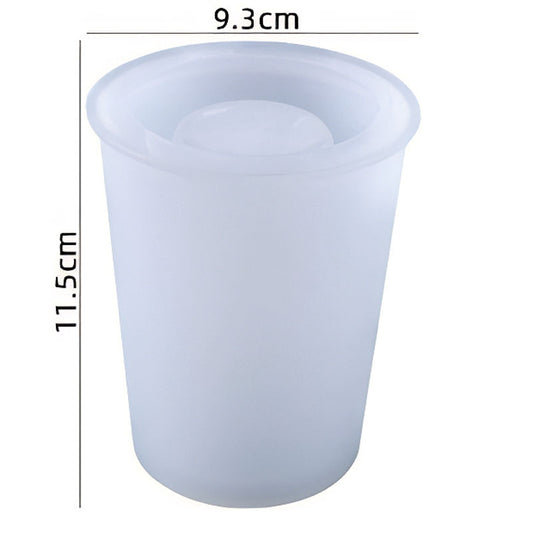 Tall Cylinder Pot Silicone Mould (93mm x 115mm) image 1