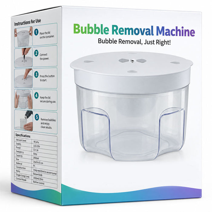 Vacuum Bubble Remover for Craft Resin