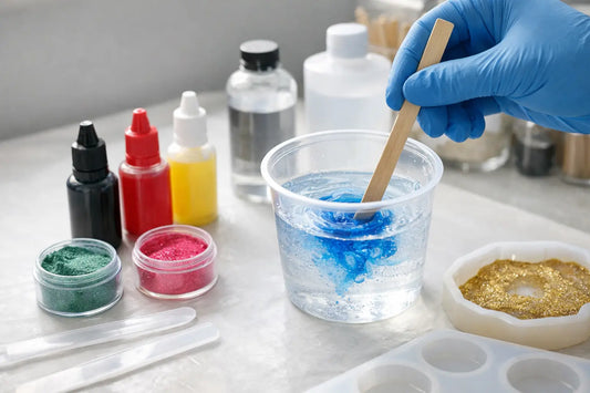 How to Colour Resin Safely