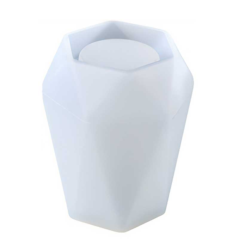 Geometric Faceted Pot Silicone Mould (85mm x 102mm) image 0