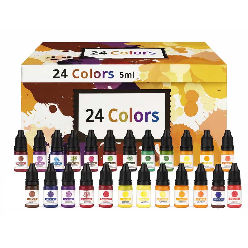 Epoxy Resin Pigment Set (5ml) (24) image 1
