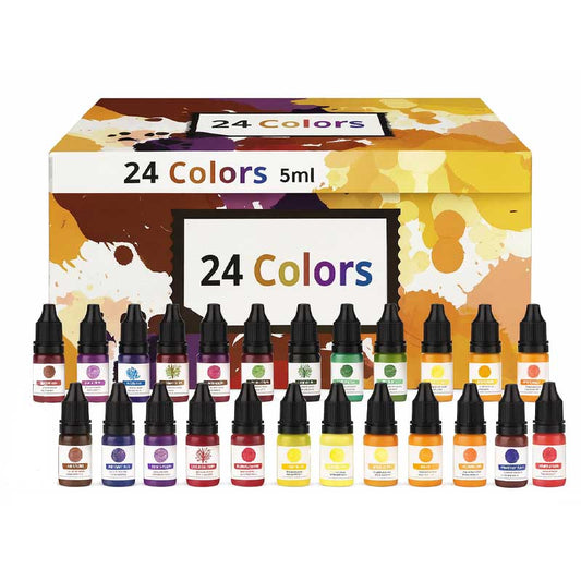 Epoxy Resin Pigment Set (5ml) (24) image 1