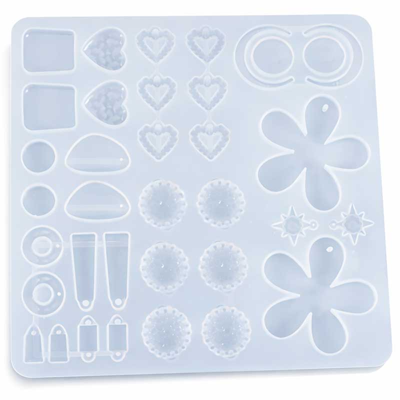 Decorative Multi-Shape Casting Silicone Mould image 0