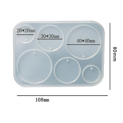 Round Jewellery Silicone Mould image 1
