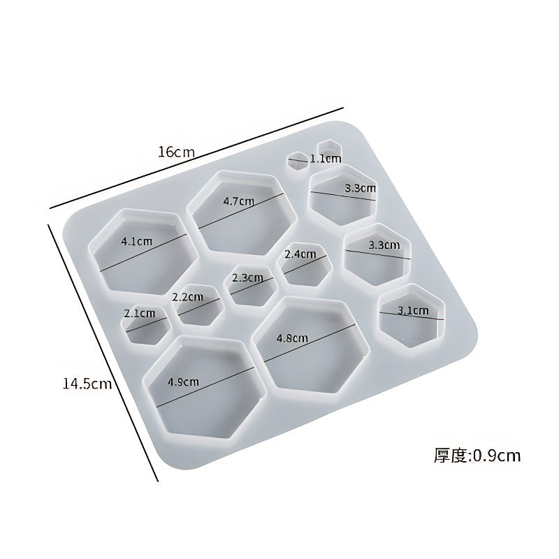 Hexagon Silicone Mould image 1