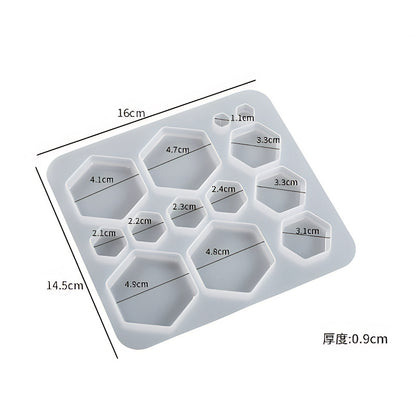 Hexagon Silicone Mould image 1