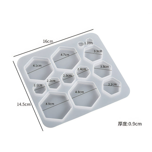 Hexagon Silicone Mould image 1