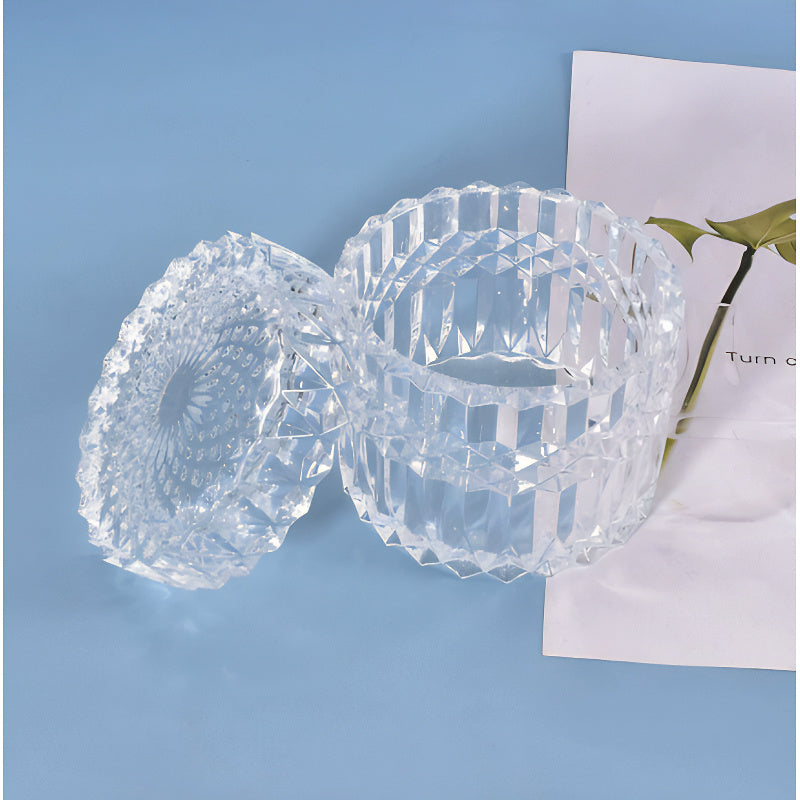 Faceted Lidded Jar Silicone Mould image 2