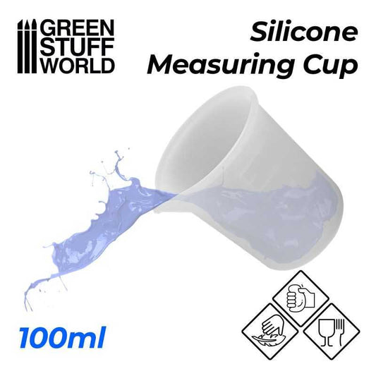 Green Stuff World Silicone Measuring Cup (100ml) 2417 image 1