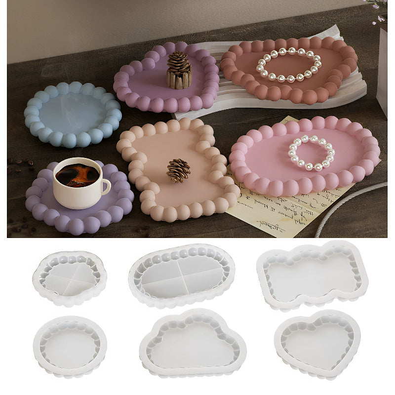 Scalloped Rectangle Silicone Mould image 2