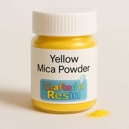 Yellow Mica Powder image 0