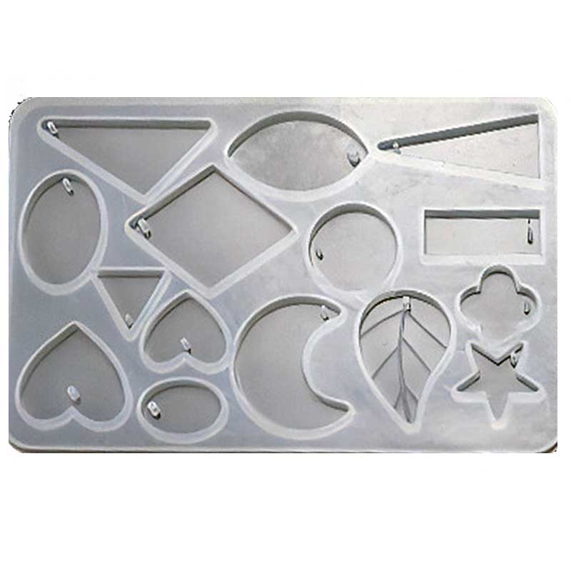 Mixed Shape Pendant Silicone Mould image 0