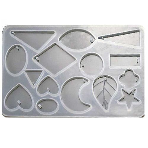 Mixed Shape Pendant Silicone Mould image 0