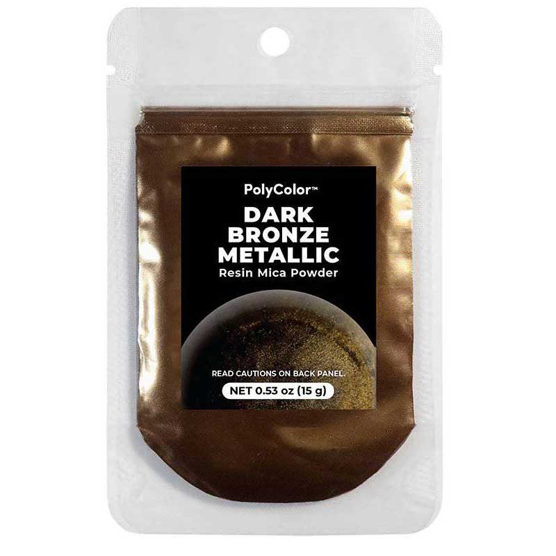 Alumilite Dark Bronze Metallic Pigment Powder (15g) image 0
