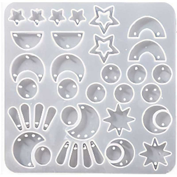 Mini Shapes Silicone Mould image 0