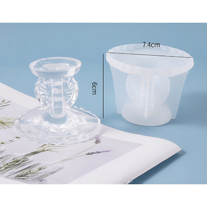 Decorative Footed Container Silicone Mould image 2