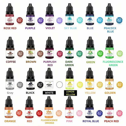 Epoxy Resin Pigment Set (5ml) (24) image 2