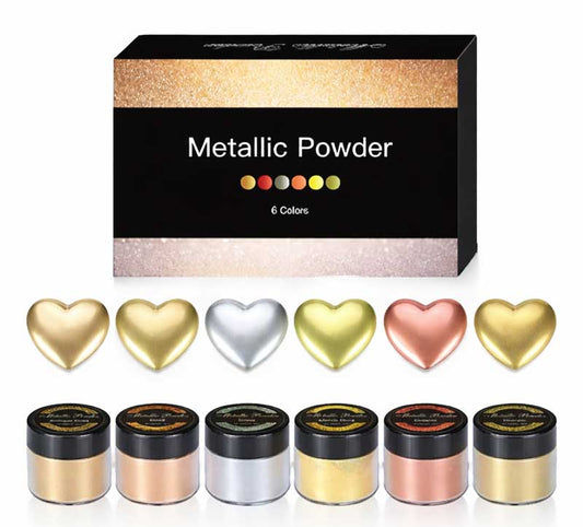 Resin Studio Metallic Pigment Colour Set (20ml) image 0