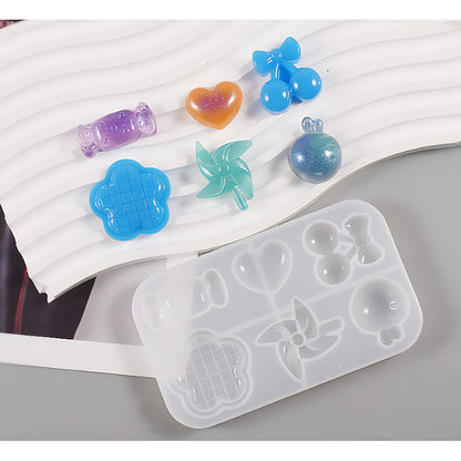 Mixed Mini Charm Silicone Mould image 2