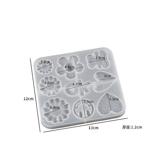 Mini Decorative Shape Silicone Mould image 1