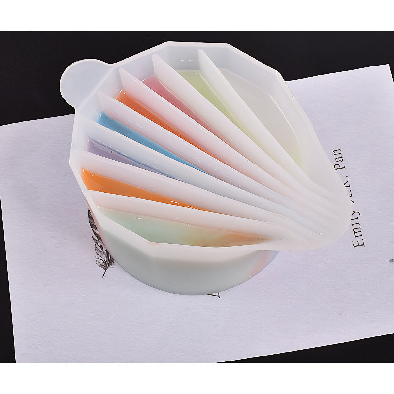 8 Slot Colour Pour Silicone Mould image 5