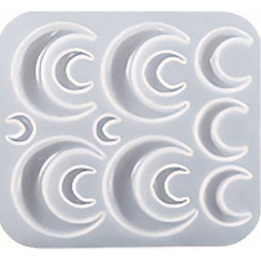 Crescent Moon Silicone Mould image 0