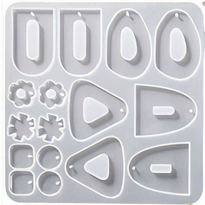 Mixed Geometry Silicone Mould image 0