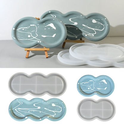 Tripple Oval Silicone Mould image 3