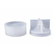 Ribbed Lidded Jar Silicone Mould image 0