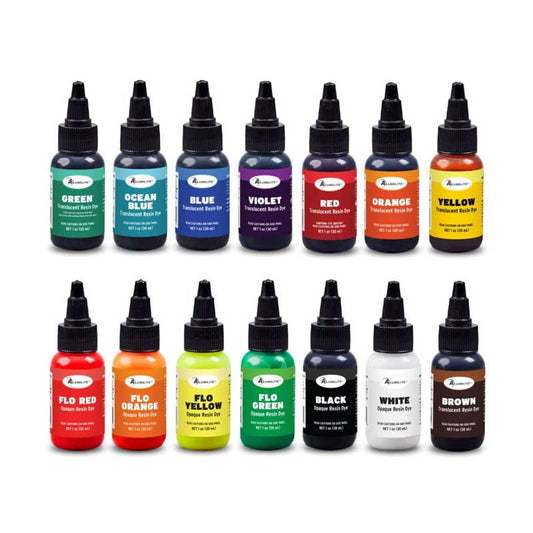 Alumilite Resin Dye Set (14 × 1oz) image 1