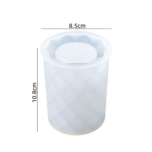 Diamond Texture Cup Silicone Mould (85mm x 108mm) image 1