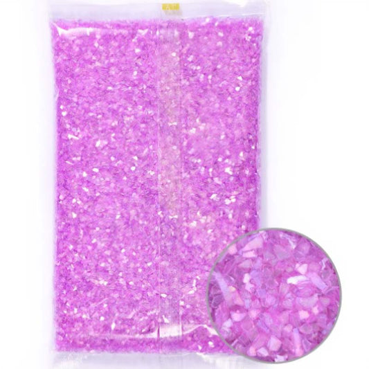 Magenta Iridescent Glass Flakes (450g) RS2020 image 0