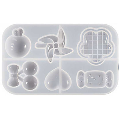 Mixed Mini Charm Silicone Mould image 0