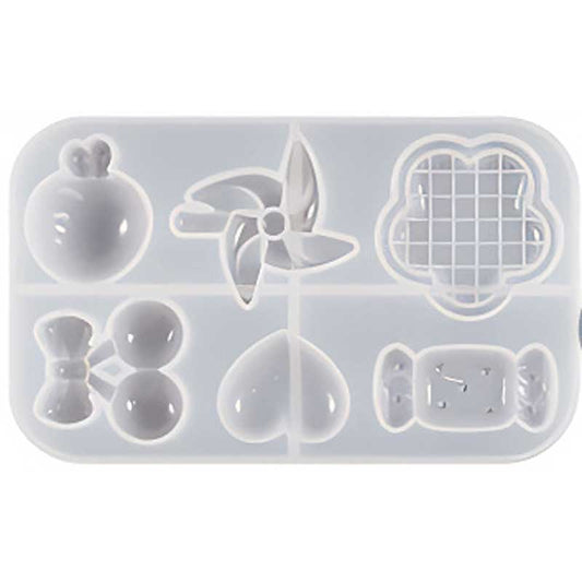 Mixed Mini Charm Silicone Mould image 0