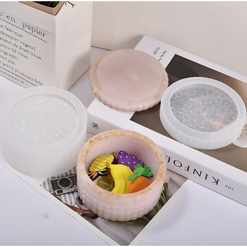 Round Storage Box Silicone Mould image 3