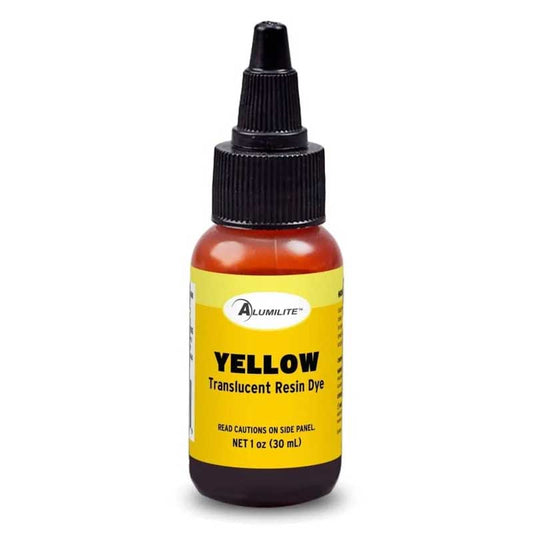 Alumilite Translucent Yellow Liquid Epoxy Dye (1oz) image 0
