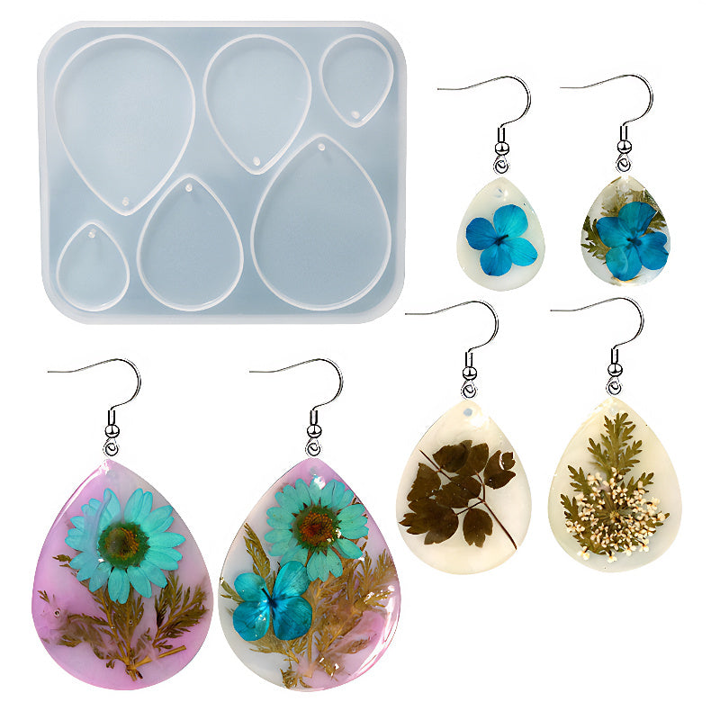 Teardrop Jewellery Silicone Mould image 2