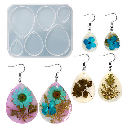 Teardrop Jewellery Silicone Mould image 2