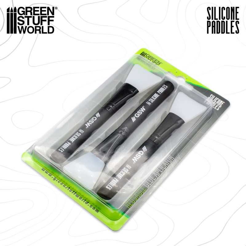 Green Stuff World Silicone Paddle Applicators (3pk) 5822 image 1