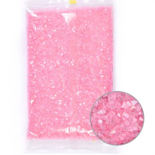 Pink Glass Flakes (450g) RS2012 image 0